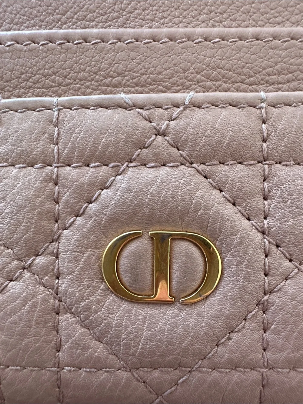 DIOR Pink Card Holder